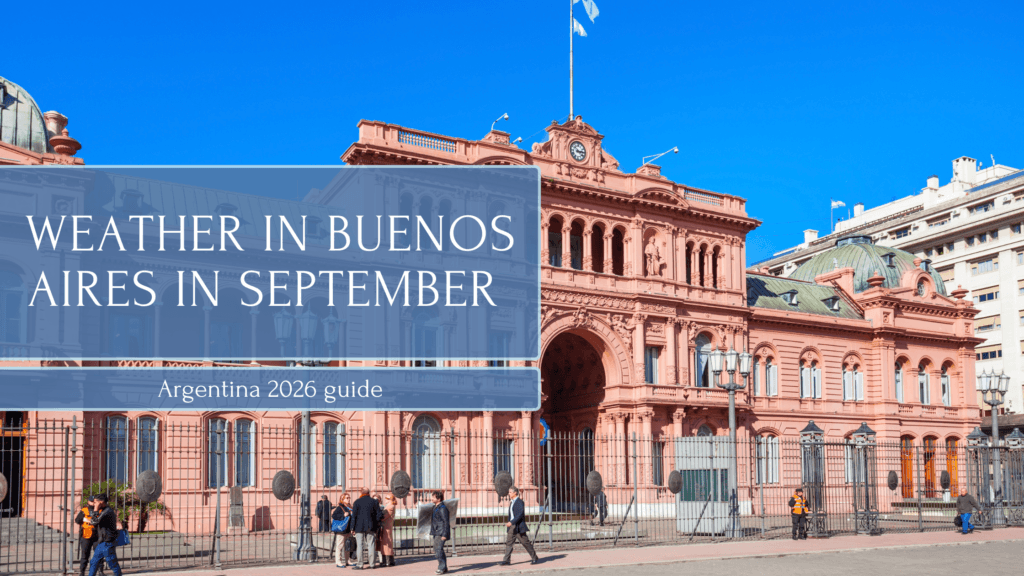 Weather in Buenos Aires in September