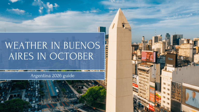 Weather in Buenos Aires in October