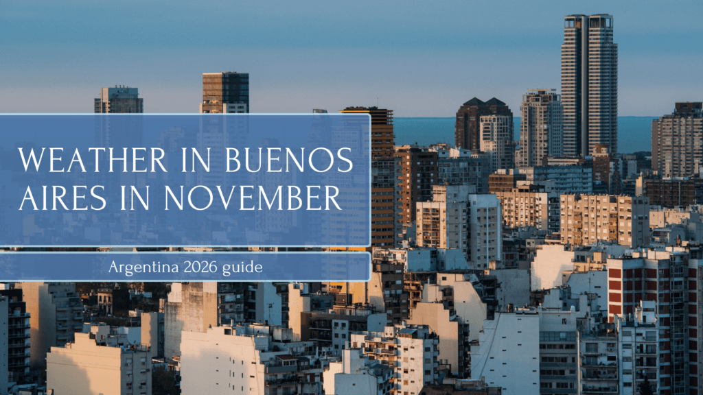 Weather in Buenos Aires in November