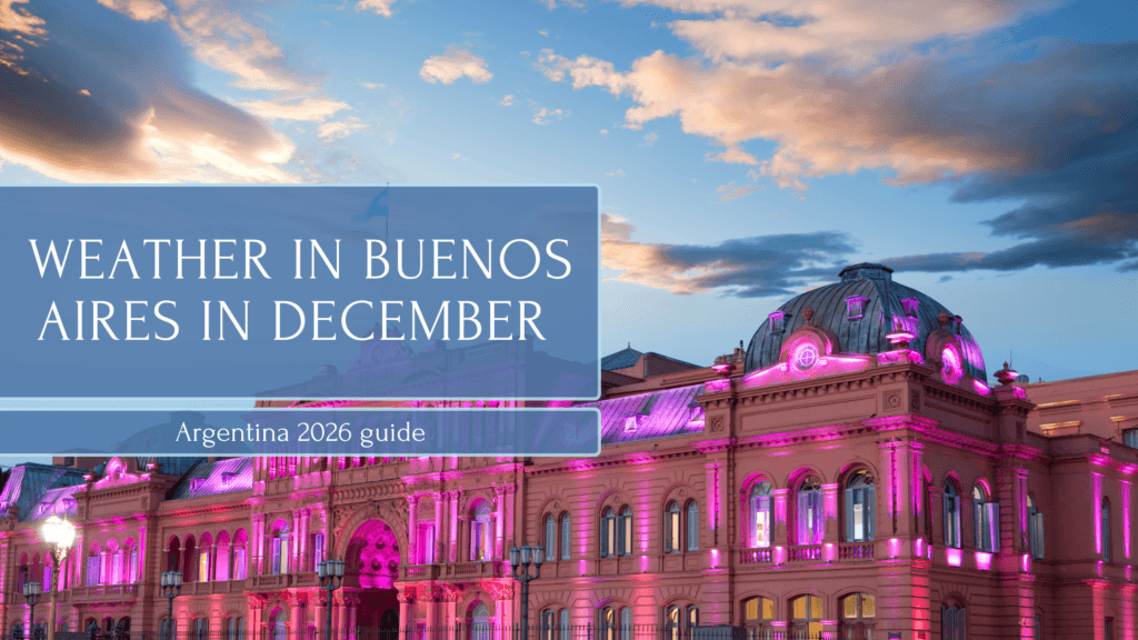 Weather in Buenos Aires in December