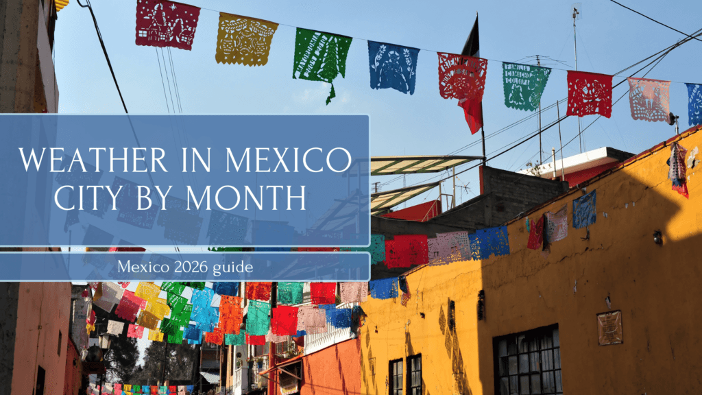 Weather in Mexico City by month