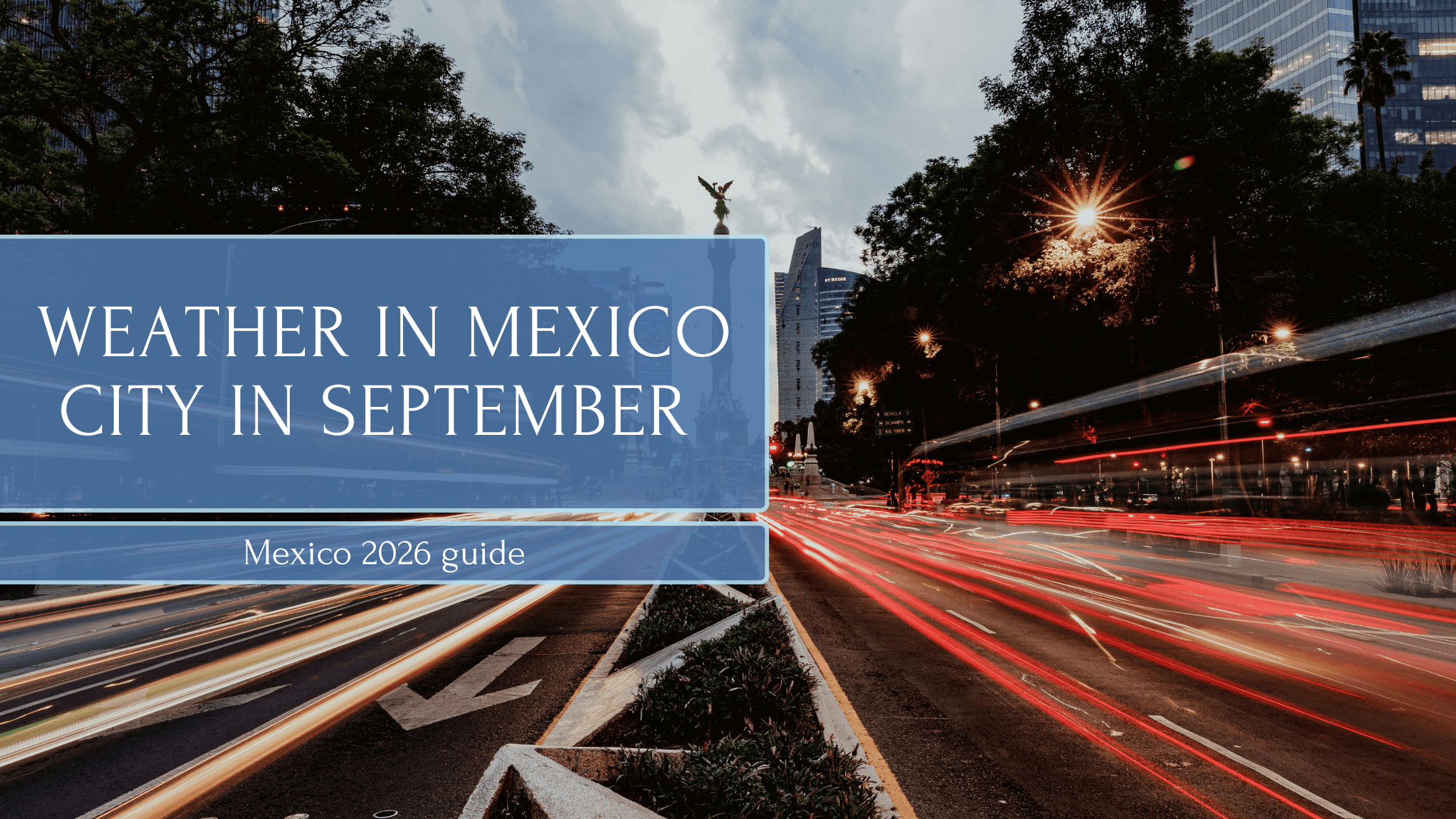 Weather in Mexico City in September