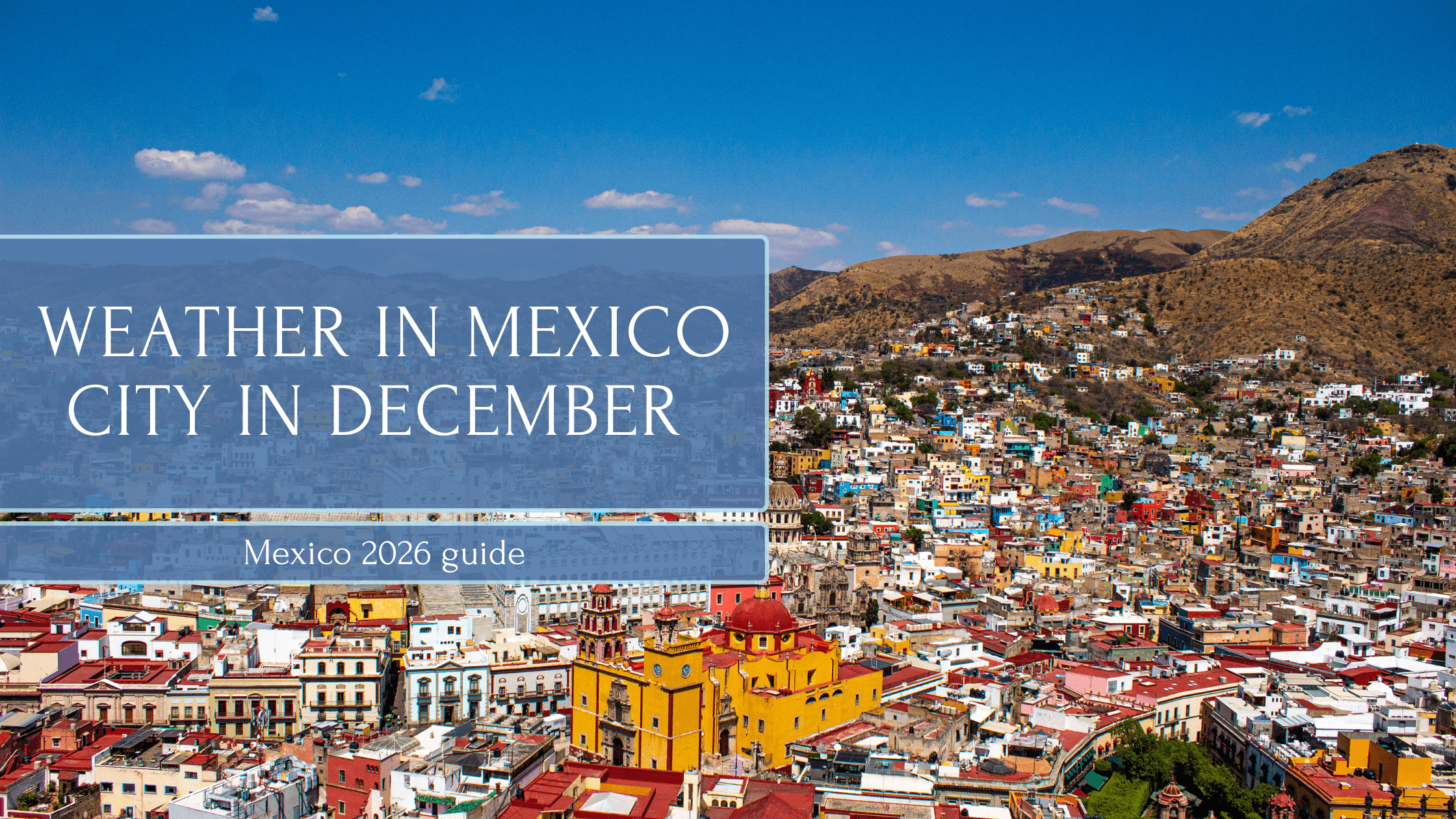 Weather in Mexico City in December