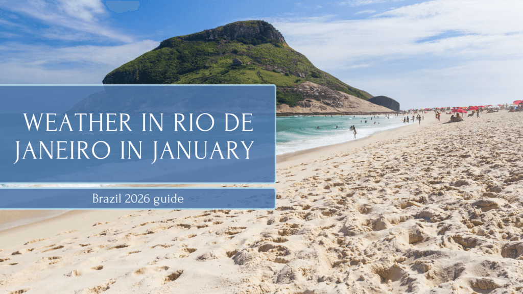 Weather in rio de janeiro In january