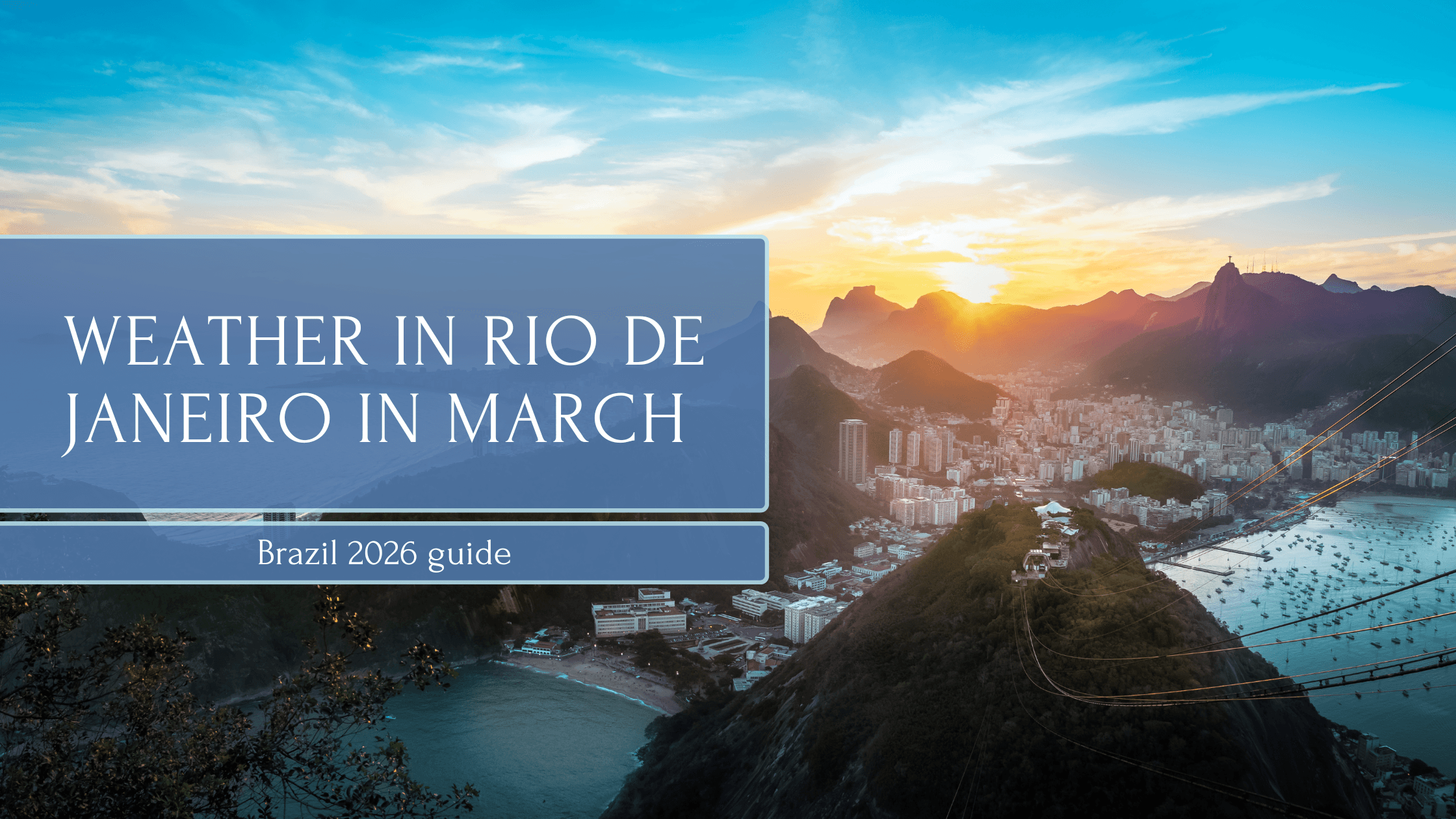 Weather in rio de janeiro In March
