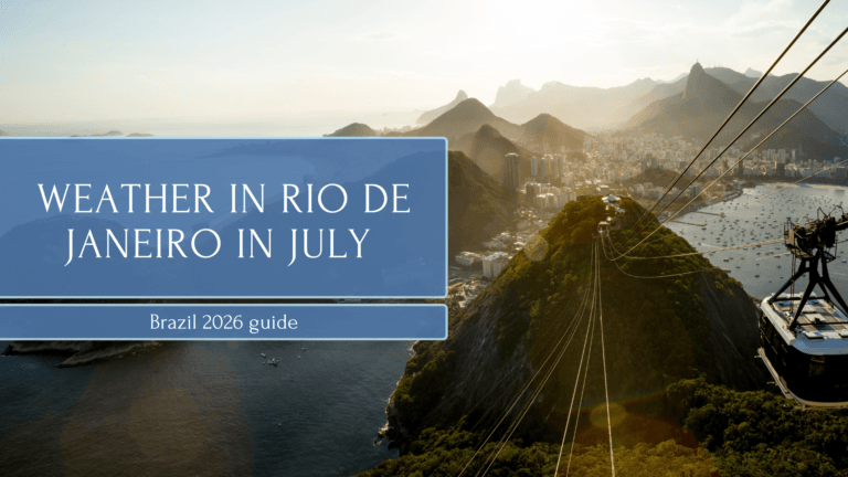 Weather in Rio de Janeiro, Brazil in July