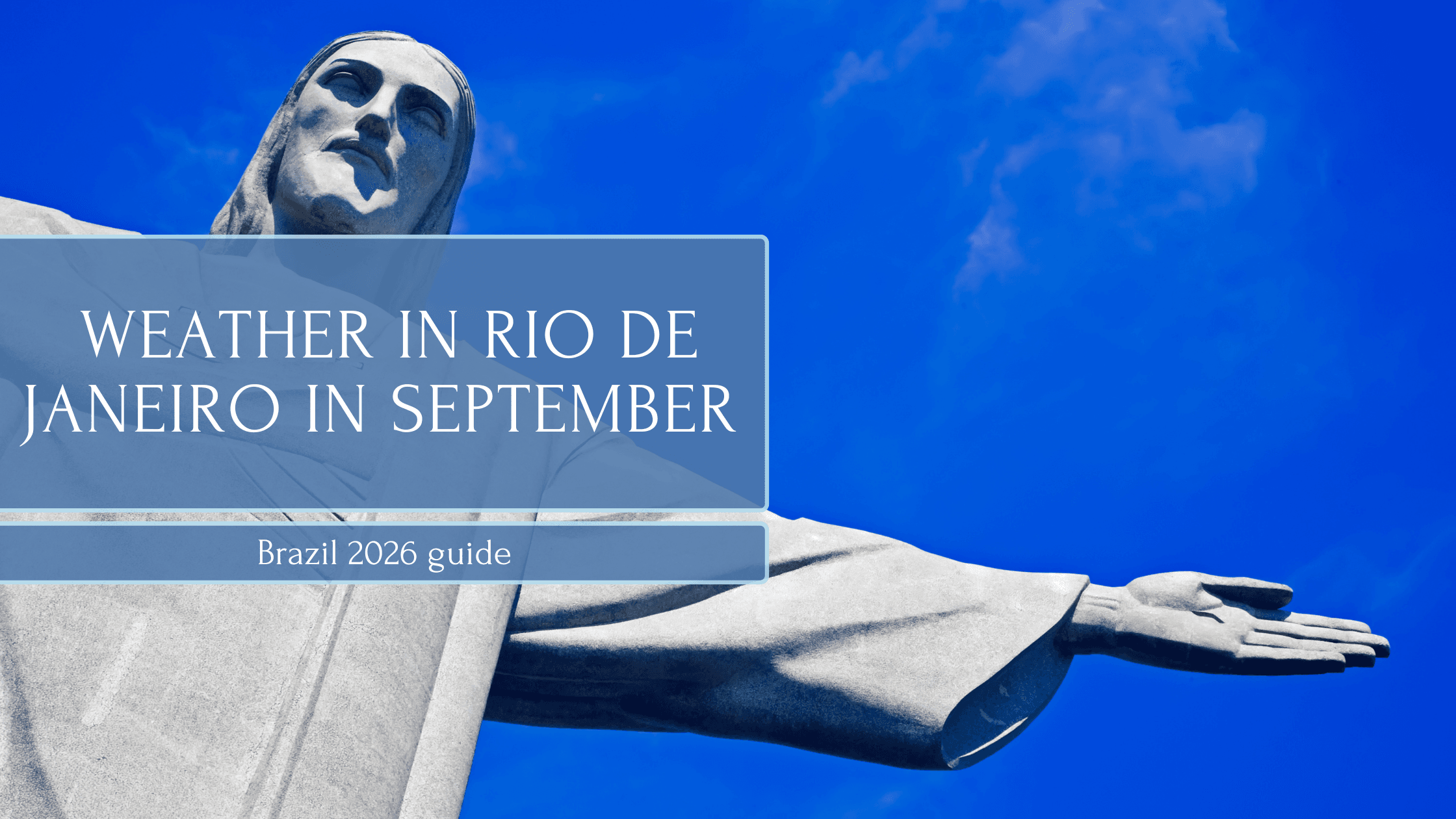 Weather in Rio de Janeiro in September