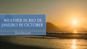Weather in Rio de Janeiro in October