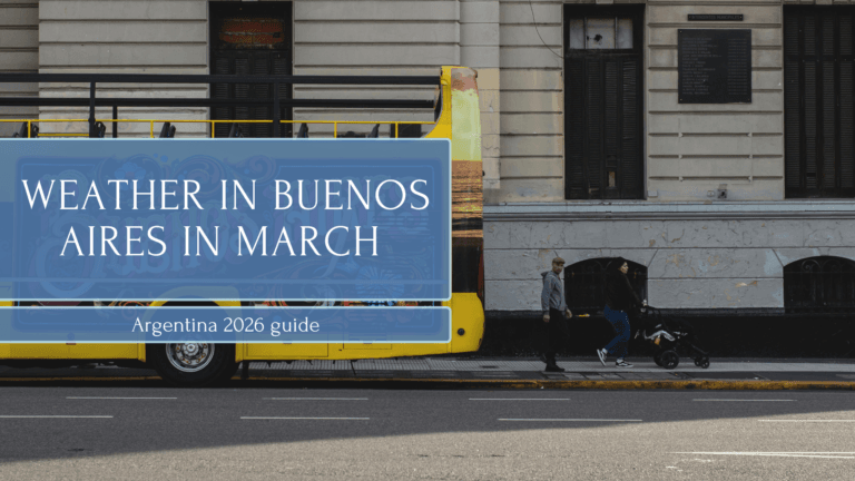 Weather in buenos aires in March