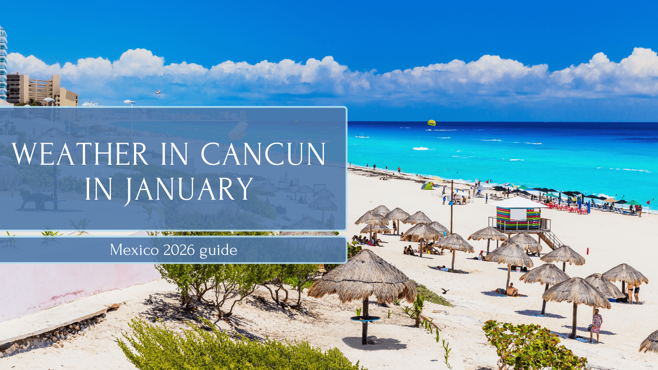 Weather in Cancun in January
