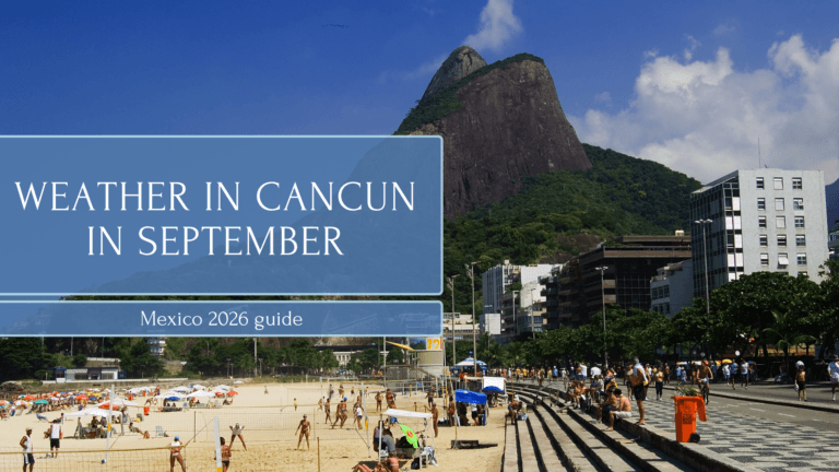 Weather in Cancun in September