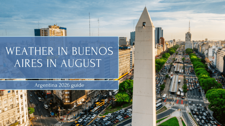 Weather in Buenos Aires in August