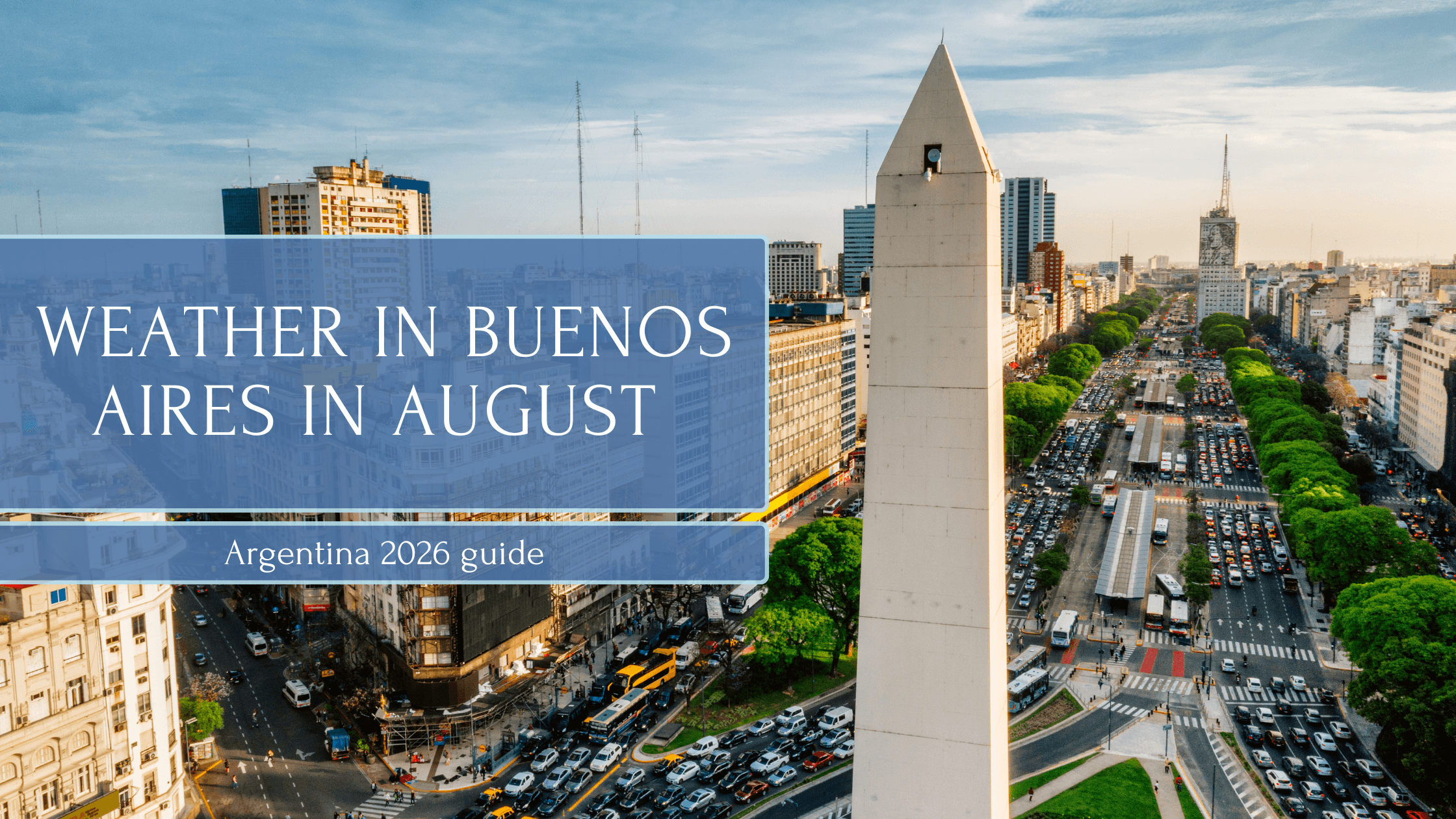 Weather in Buenos Aires in August