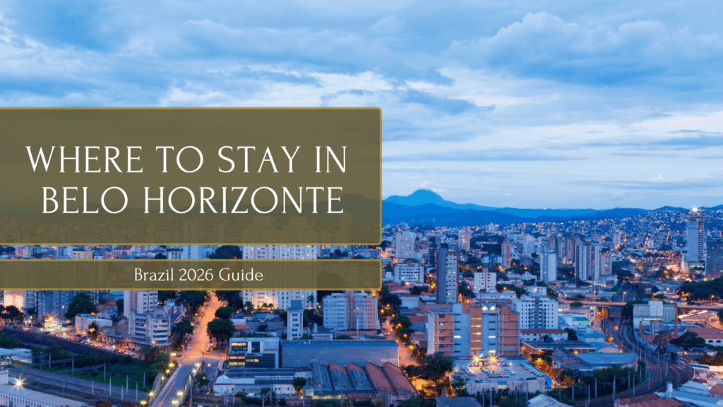 Where to stay in Belo Horizonte