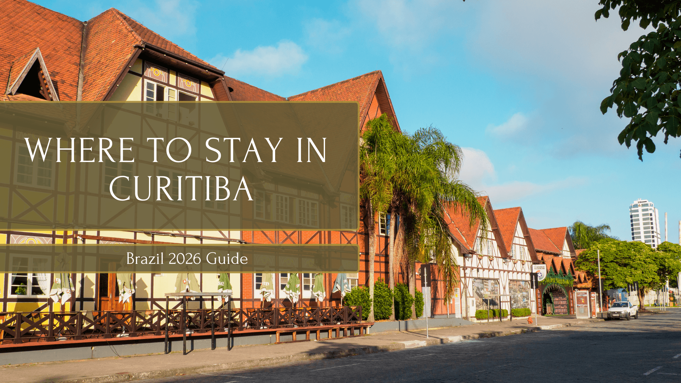 Where to stay in Curitiba