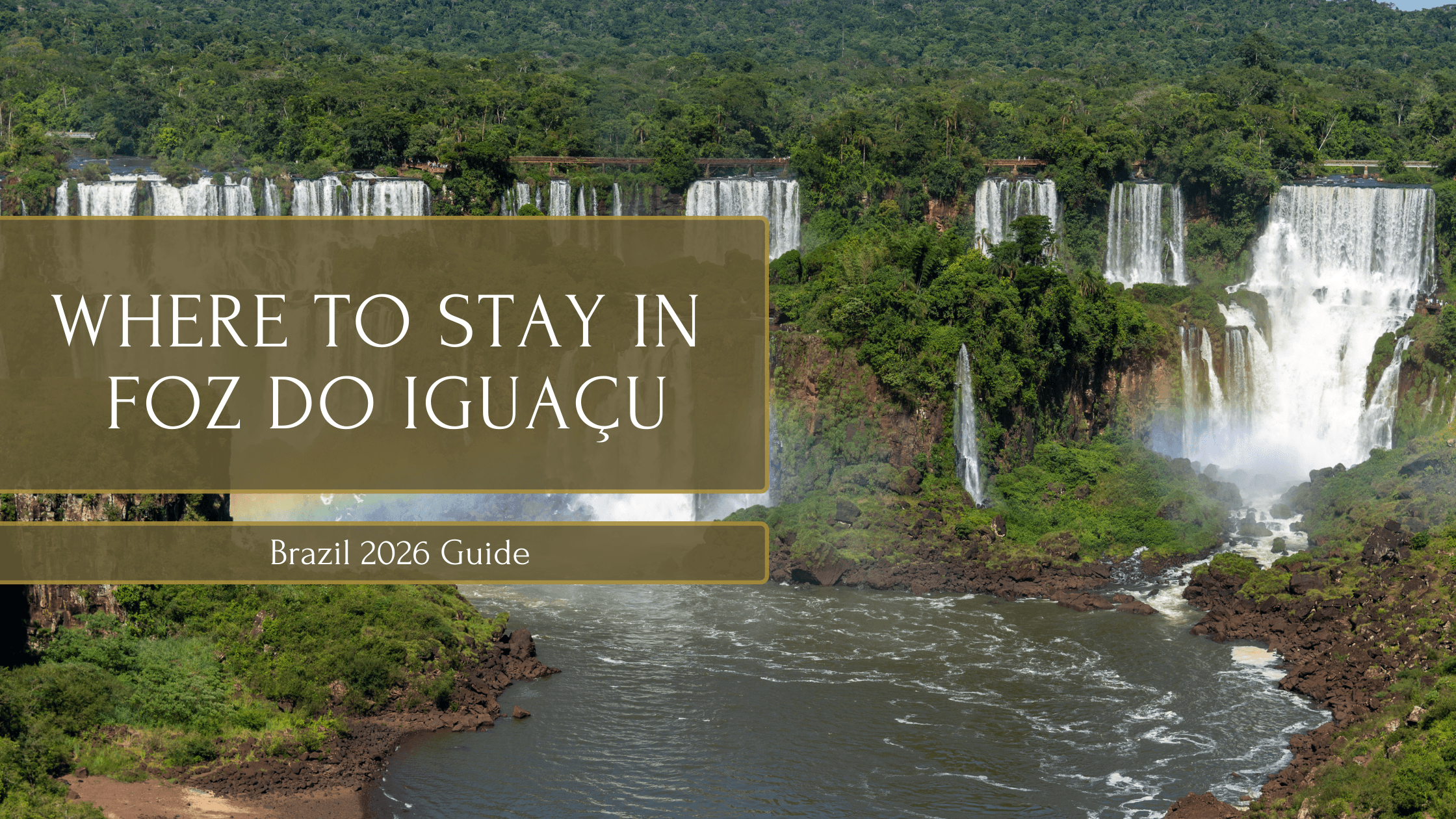 Where to stay in Foz do Iguacu