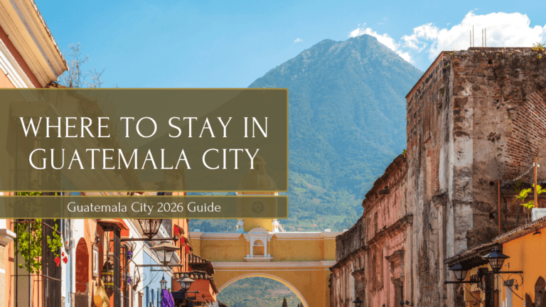 Where to stay in Guatemala City