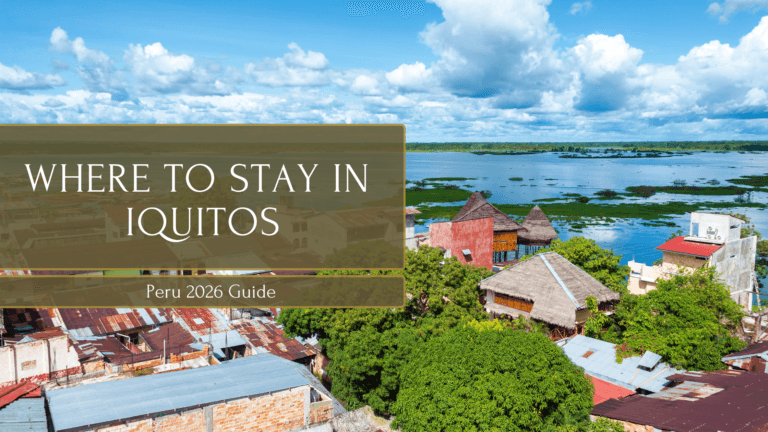 Where to stay in Iquitos