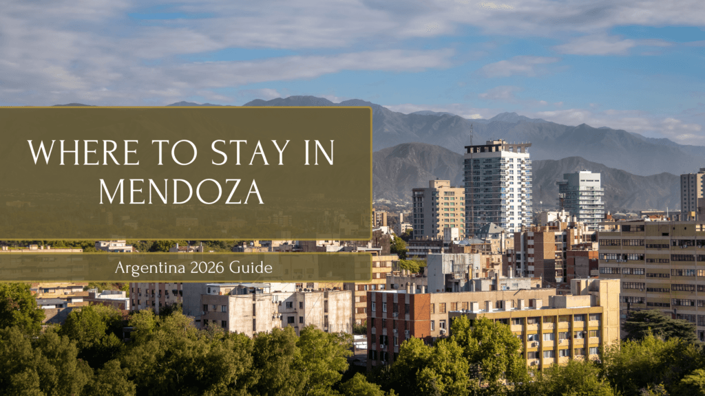 Where to stay in Mendoza