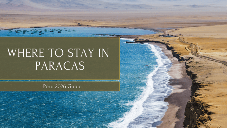 Where to stay in Paracas