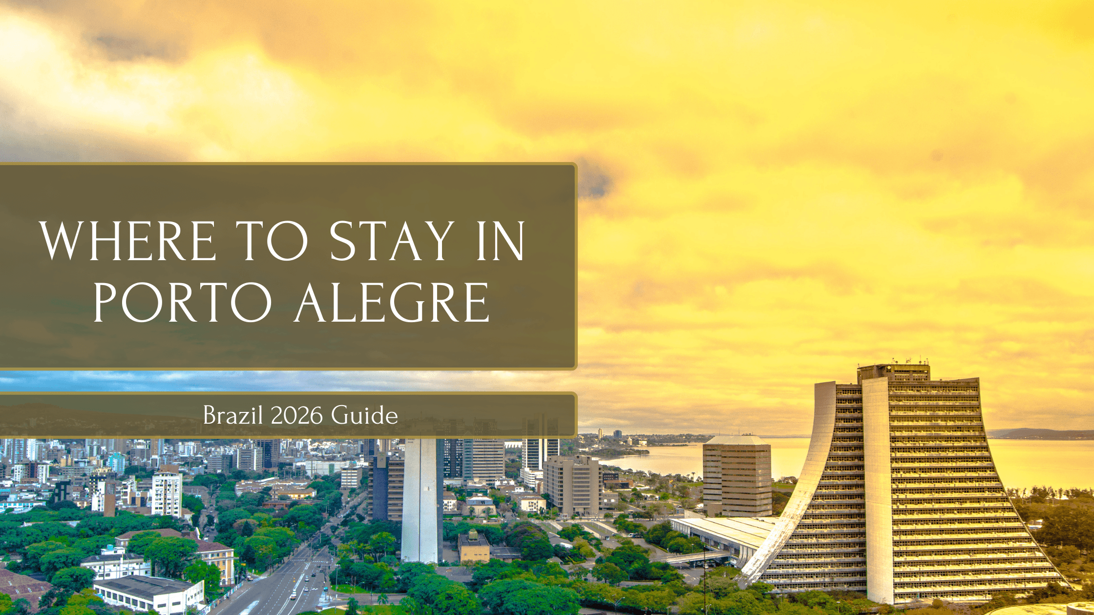 Where to stay in Porto Alegre