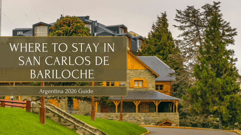 Where to stay in San Carlos De Bariloche