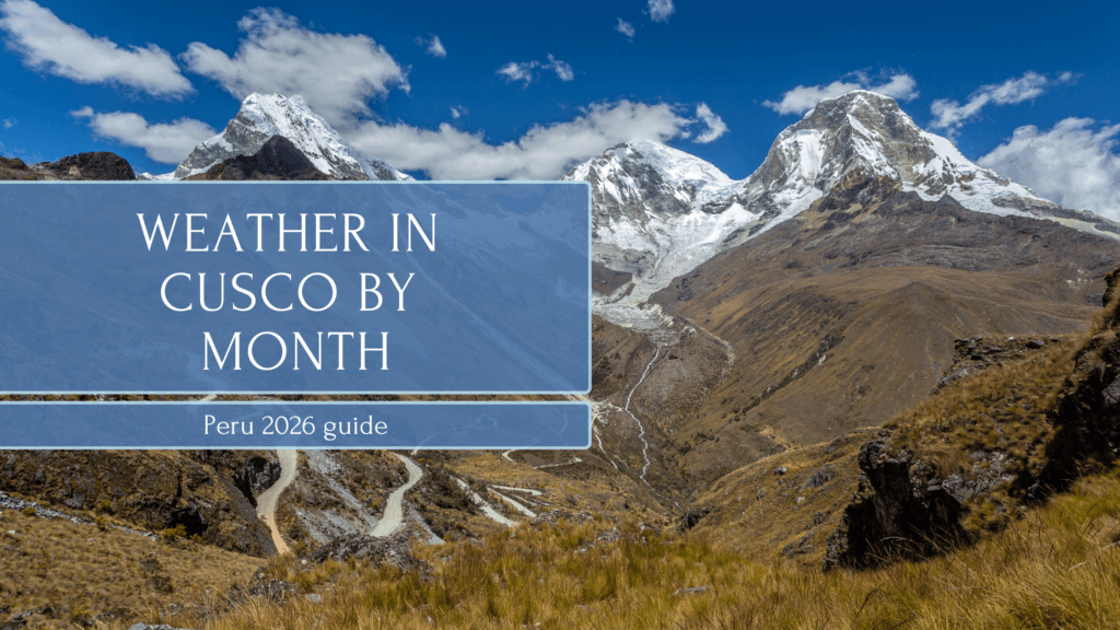 Weather in cusco by month