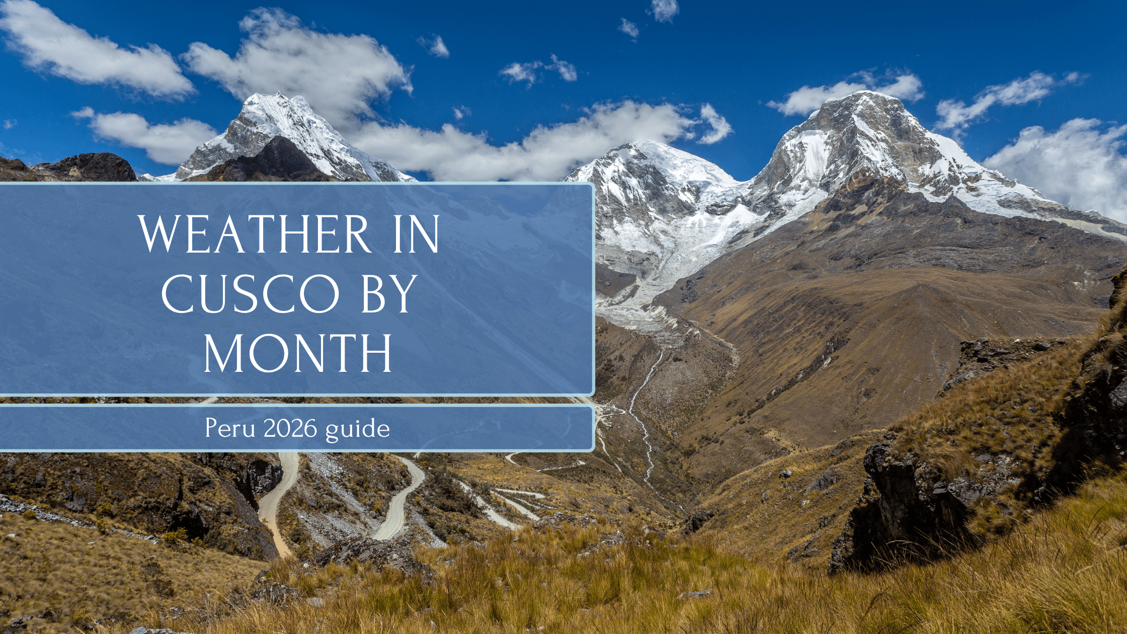 Weather in cusco by month