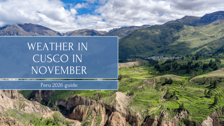 Weather in cusco in november