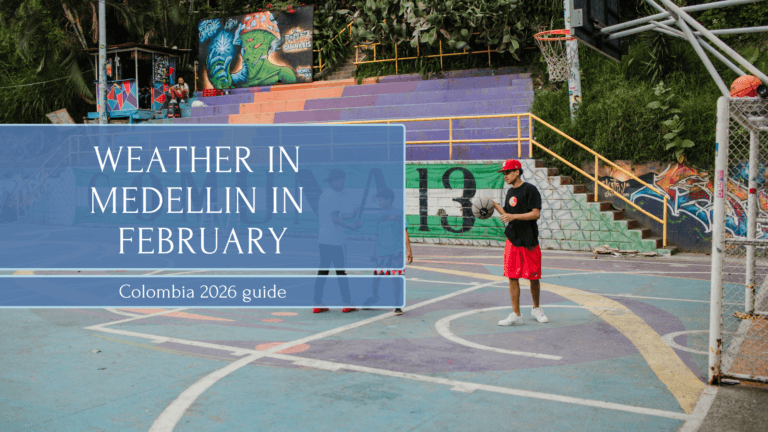 Weather in Medellín in February