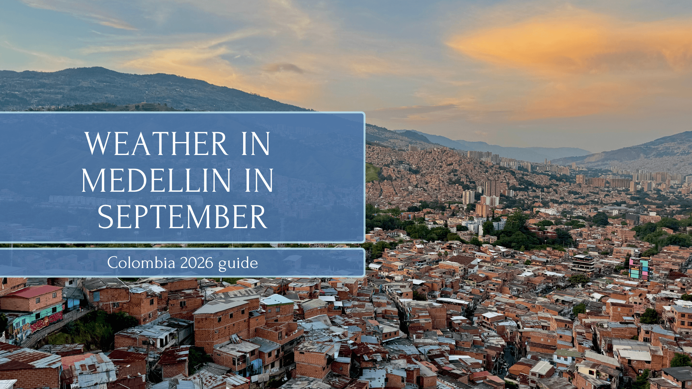 Weather in Medellín in September