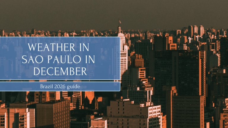 Weather in São Paulo in December