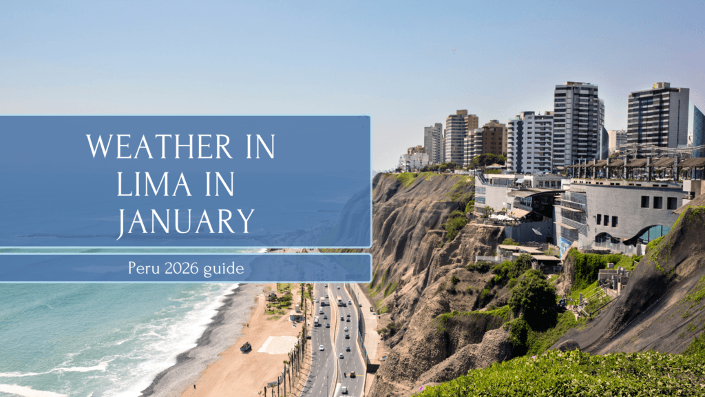 Weather in Lima, Peru in January
