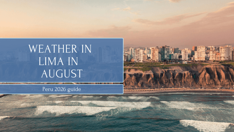 Weather in Lima, Peru in August