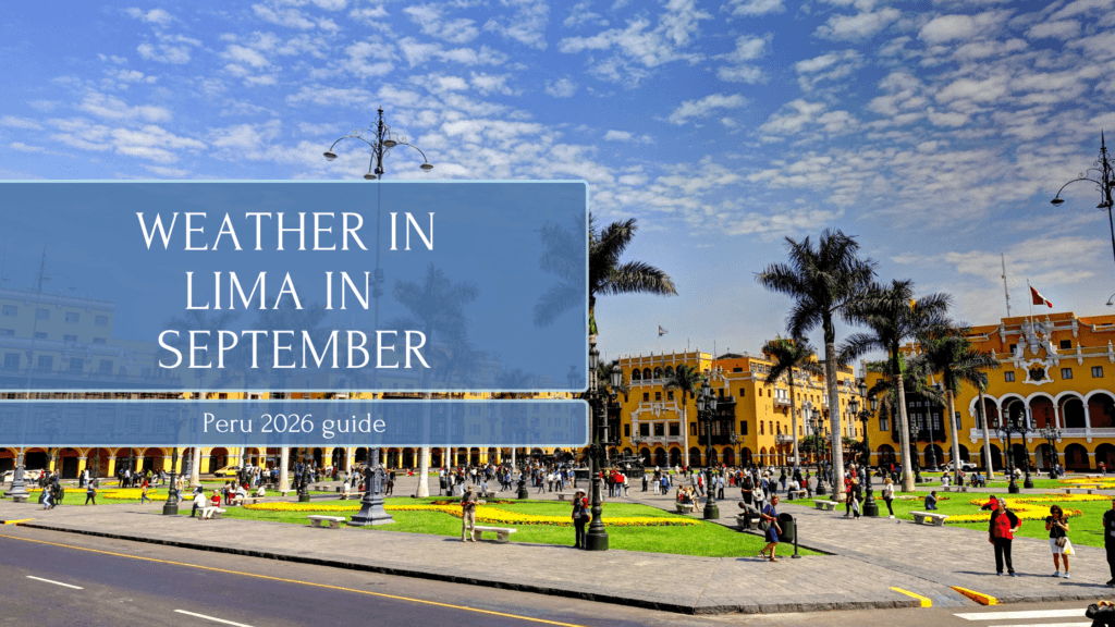 Weather in Lima, Peru in September