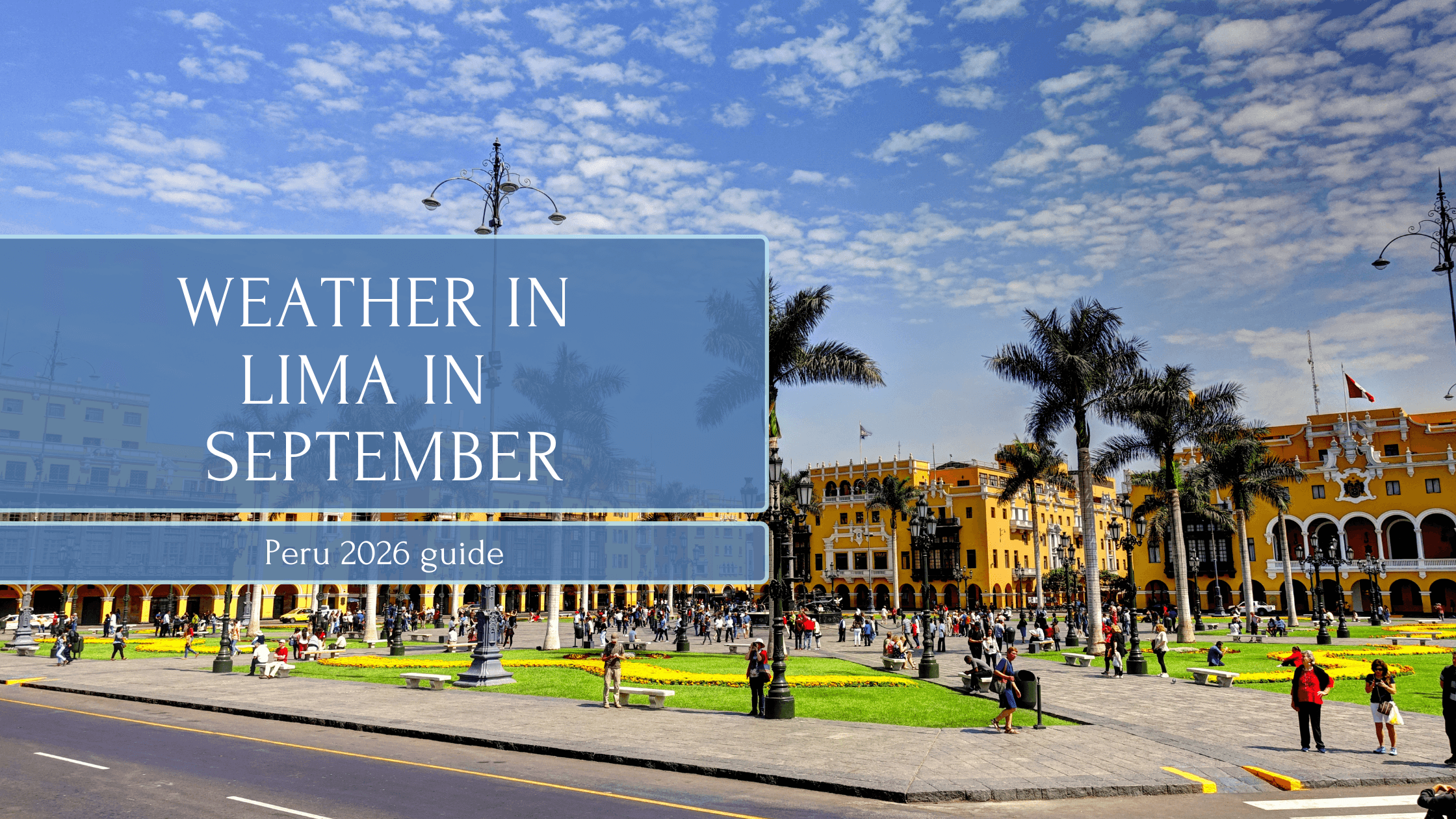 Weather in Lima, Peru in September