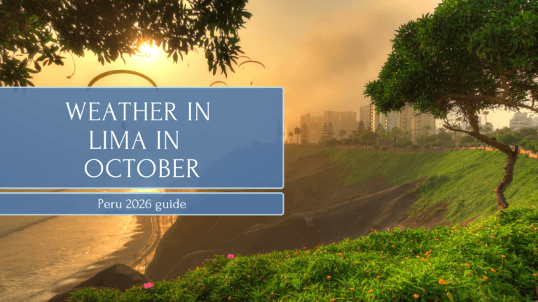 Weather in Lima, Peru in October